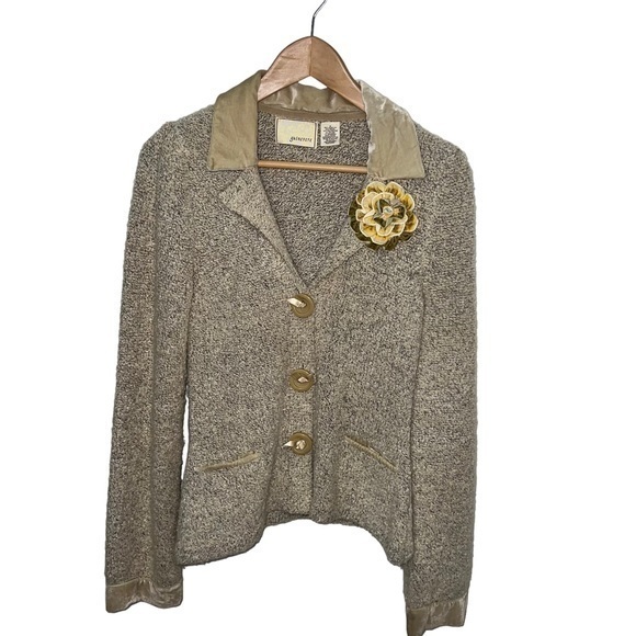 Anthropologie Sweaters - Anthropologie Guinevere coming up roses cardigan/sweater size Medium